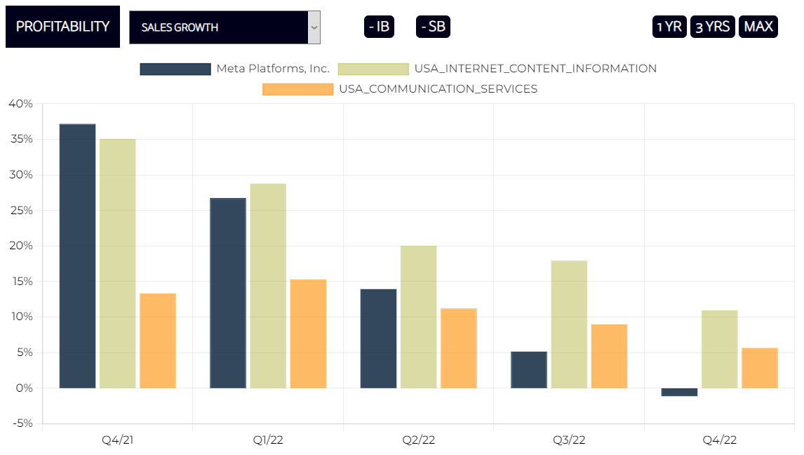 Meta Sales Growth